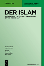 Title of Der Islam