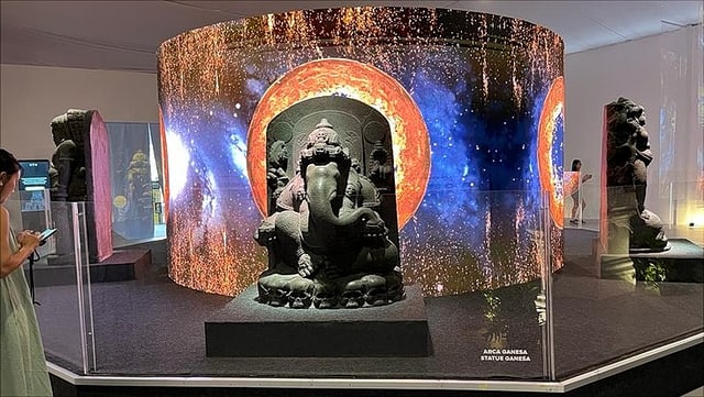 "Ganesha" by Marieke Bloembergen, Galeri Nasional, Jakarta, 28 November 2023 (cropped)