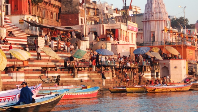 Indien, Szene am Fluss